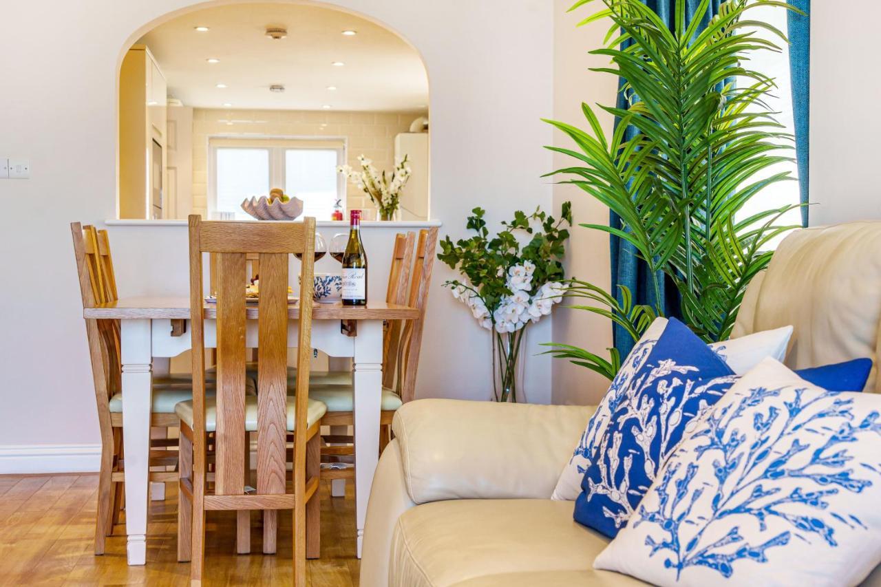 Carbis Bay - Luxury 3 Bed Penthouse Apartment With Sea Views Parking Sauna Balcony 외부 사진