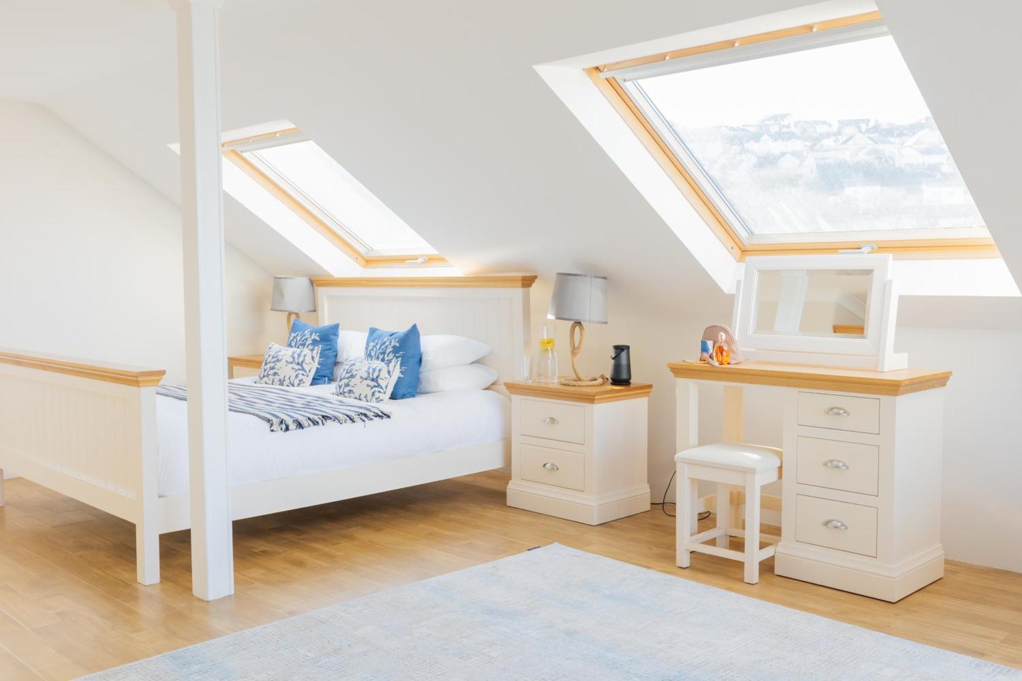 Carbis Bay - Luxury 3 Bed Penthouse Apartment With Sea Views Parking Sauna Balcony 외부 사진
